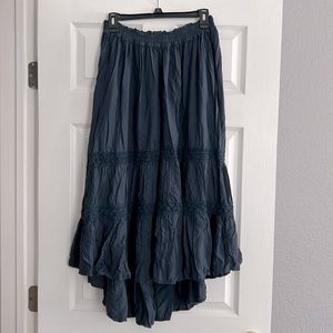 Melrose and Market skirt, blue, size small
